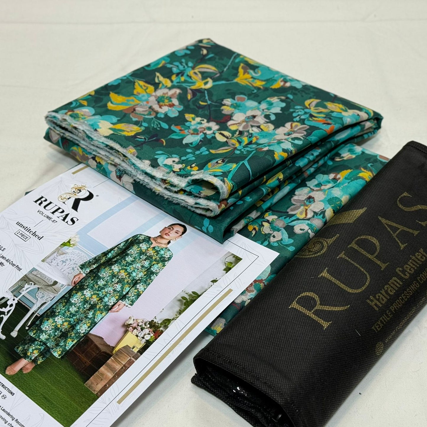 RUPAS All-Over Lawn 2Piece D-007