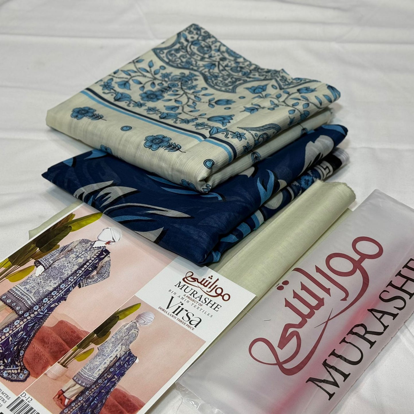 Murashee Doria Lawn Printed 3Piece D-006