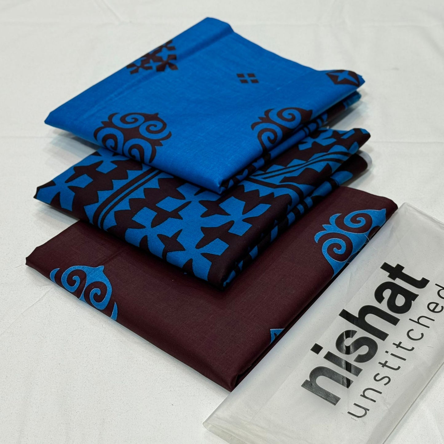 Nishat Printed Unstitched Lawn 3Piece D-009