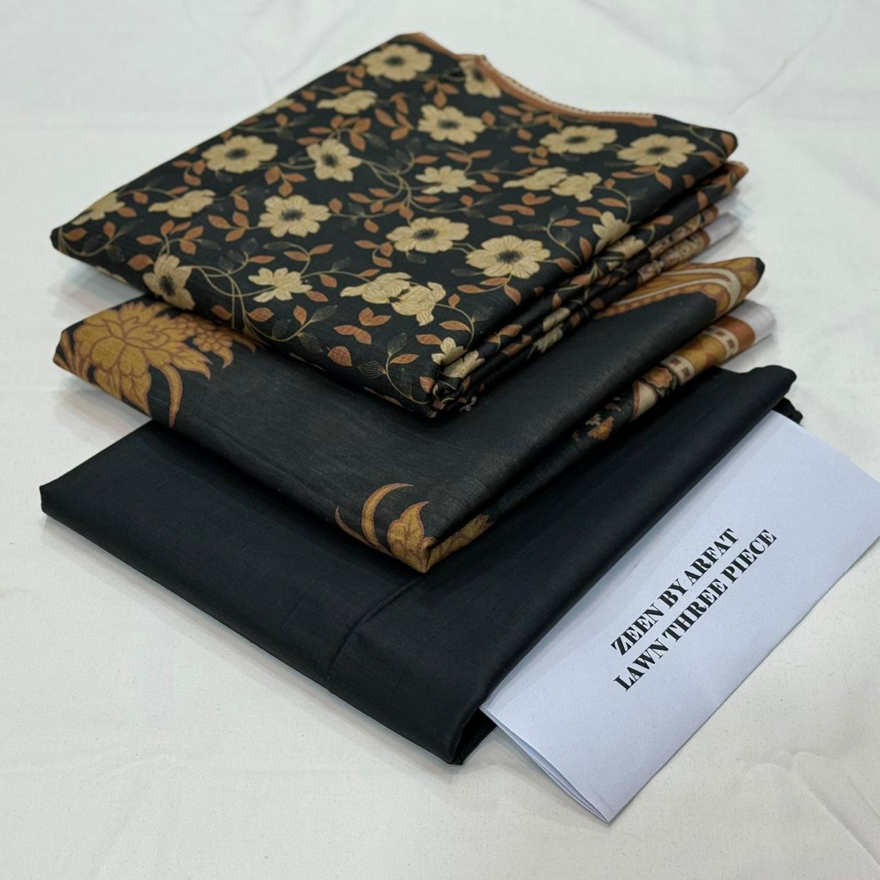Zeen lawn 3piece D010