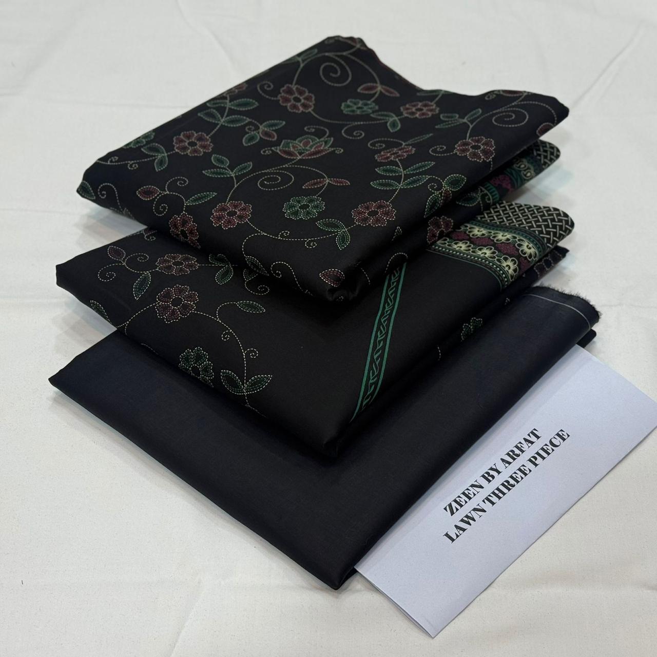 Zeen lawn 3piece D011