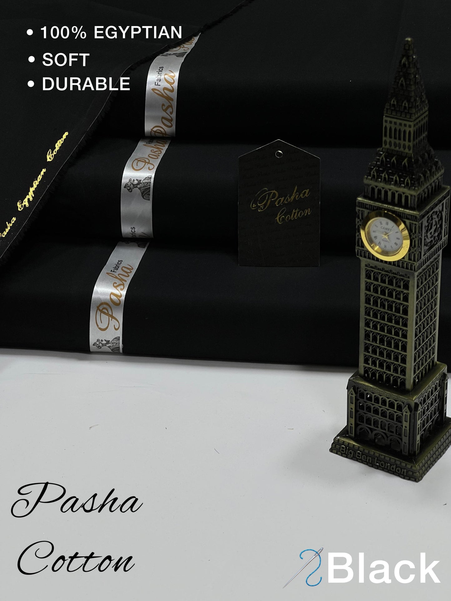 Pasha soft cotton (Black