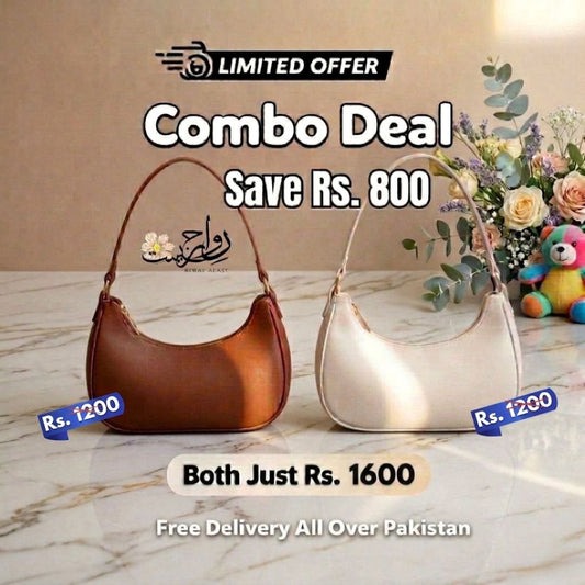 Combo Deal Trendy Moon Bag for women