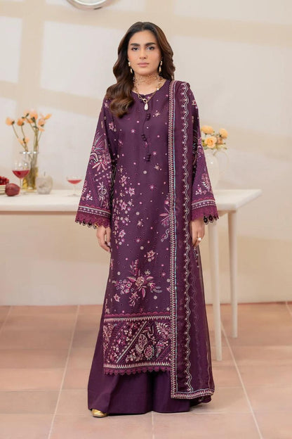 Serene Lawn Embroidered 3Piece D-001