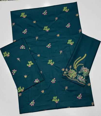 Batik Lawn Embroidered 2Piece D-6112