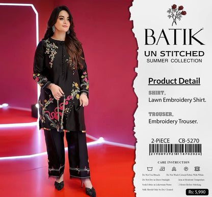 Batik Embroidered 2Piece D-5270