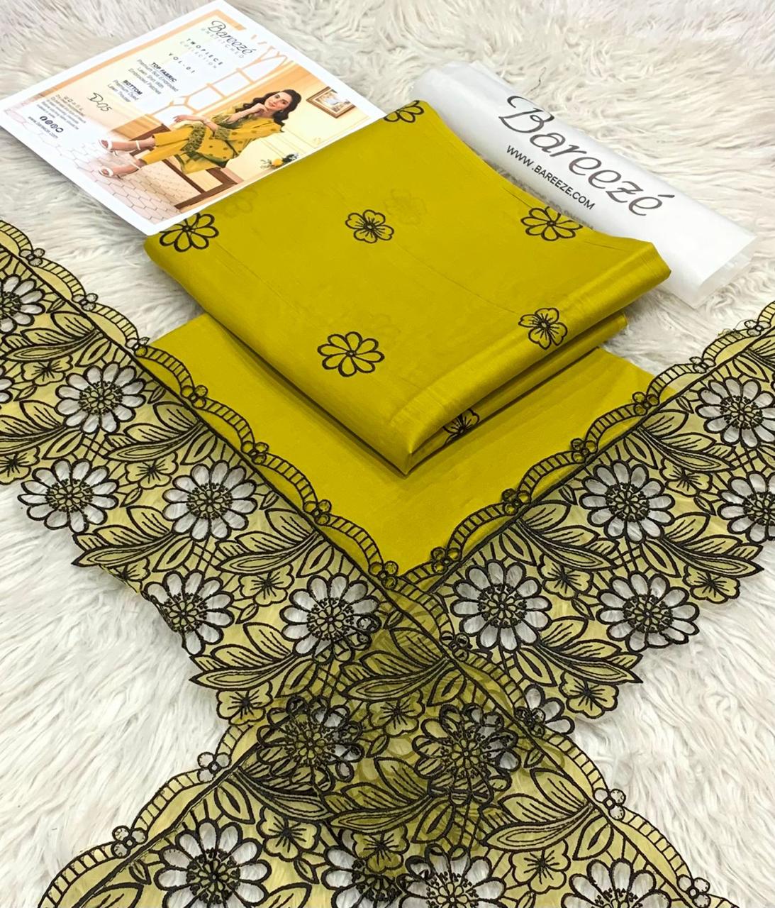 Bareeze Lawn Embroidered 2Piece D-006