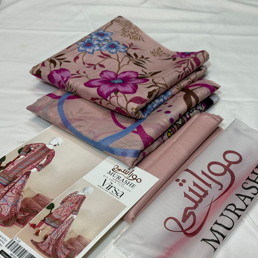 Murashee Doria Lawn Printed 3Piece D-002