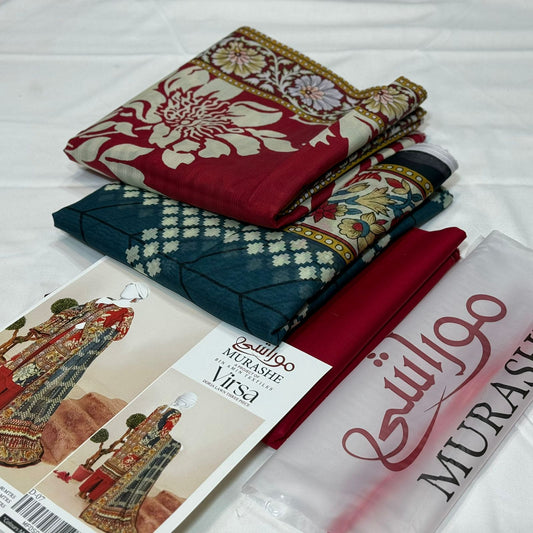 Murashee Doria Lawn Printed 3Piece D-003