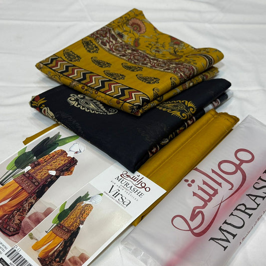 Murashee Doria Lawn Printed 3Piece D-005