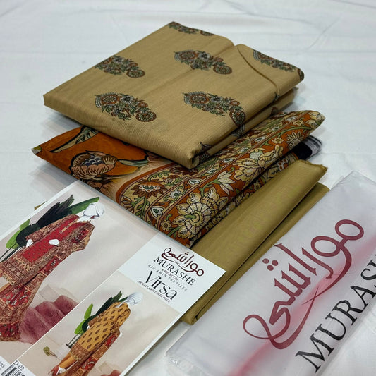 Murashee Doria Lawn Printed 3Piece D-011
