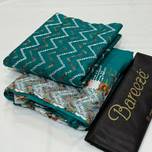 Bareeze Embroidered Lawn 2Piece D-006
