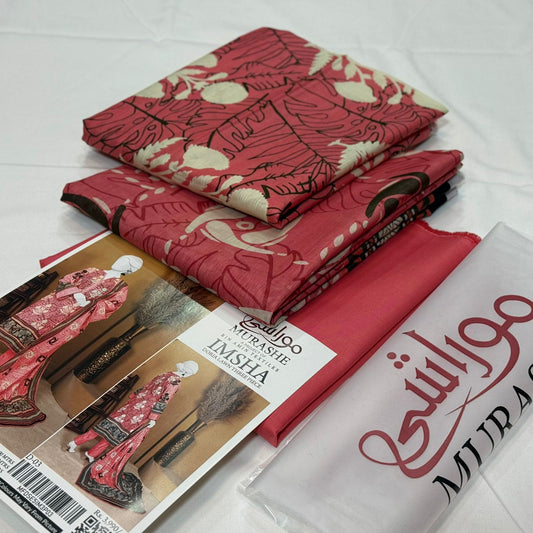 Murashee Doria Lawn Printed 3Piece D-013