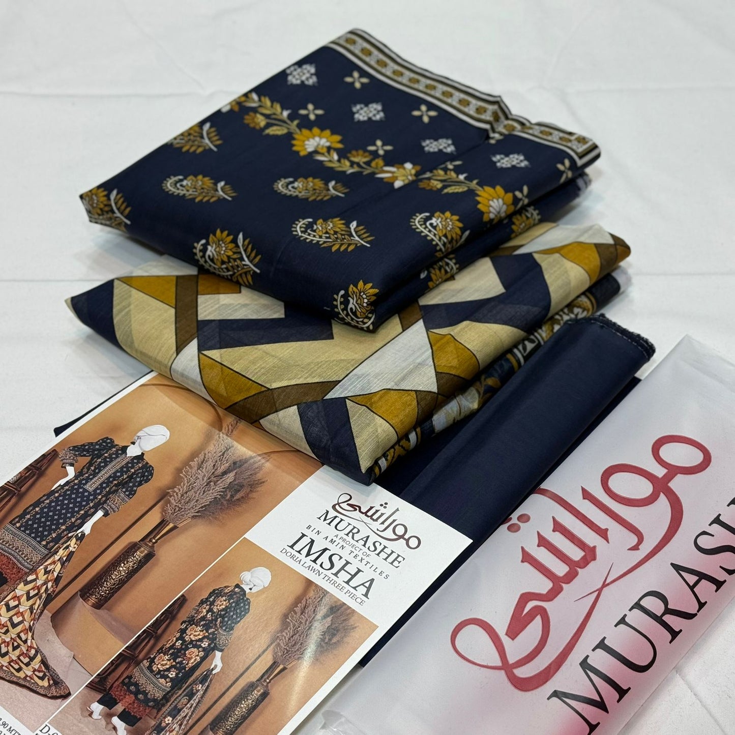 Murashee Doria Lawn Printed 3Piece D-021