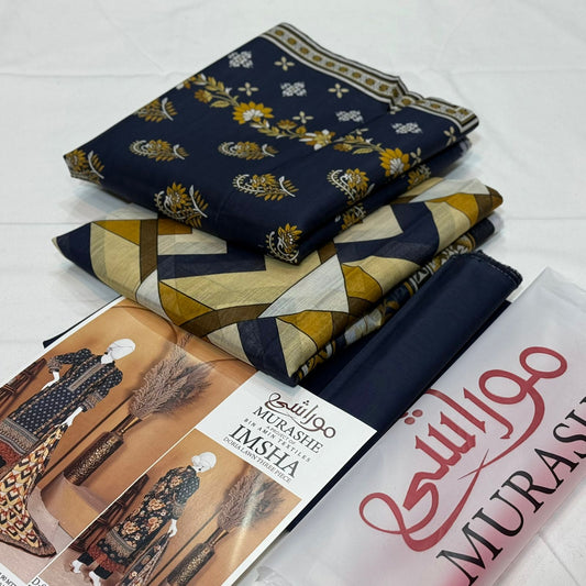 Murashee Doria Lawn Printed 3Piece D-021