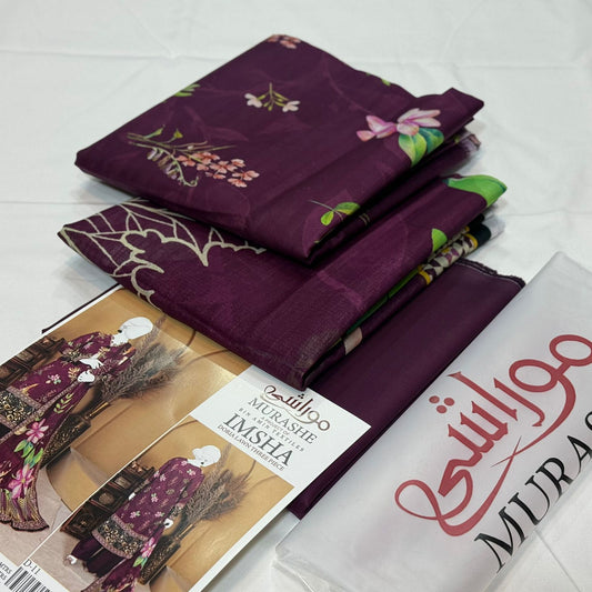 Murashee Doria Lawn Printed 3Piece D-019