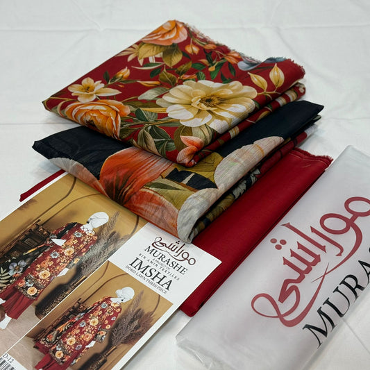 Murashee Doria Lawn Printed 3Piece D-020