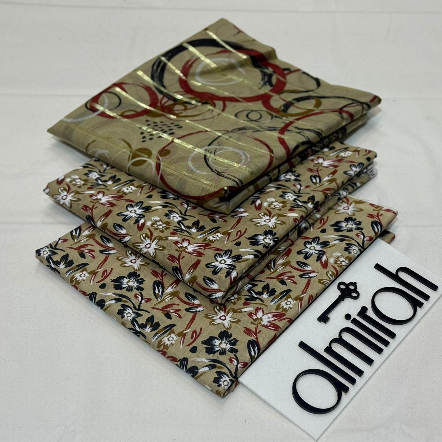 Almirah Printed Lawn 3Piece D-003