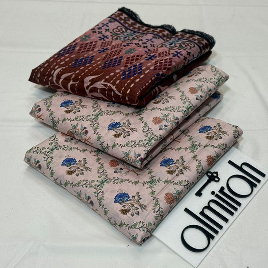 Almirah Printed Lawn 3Piece D-008
