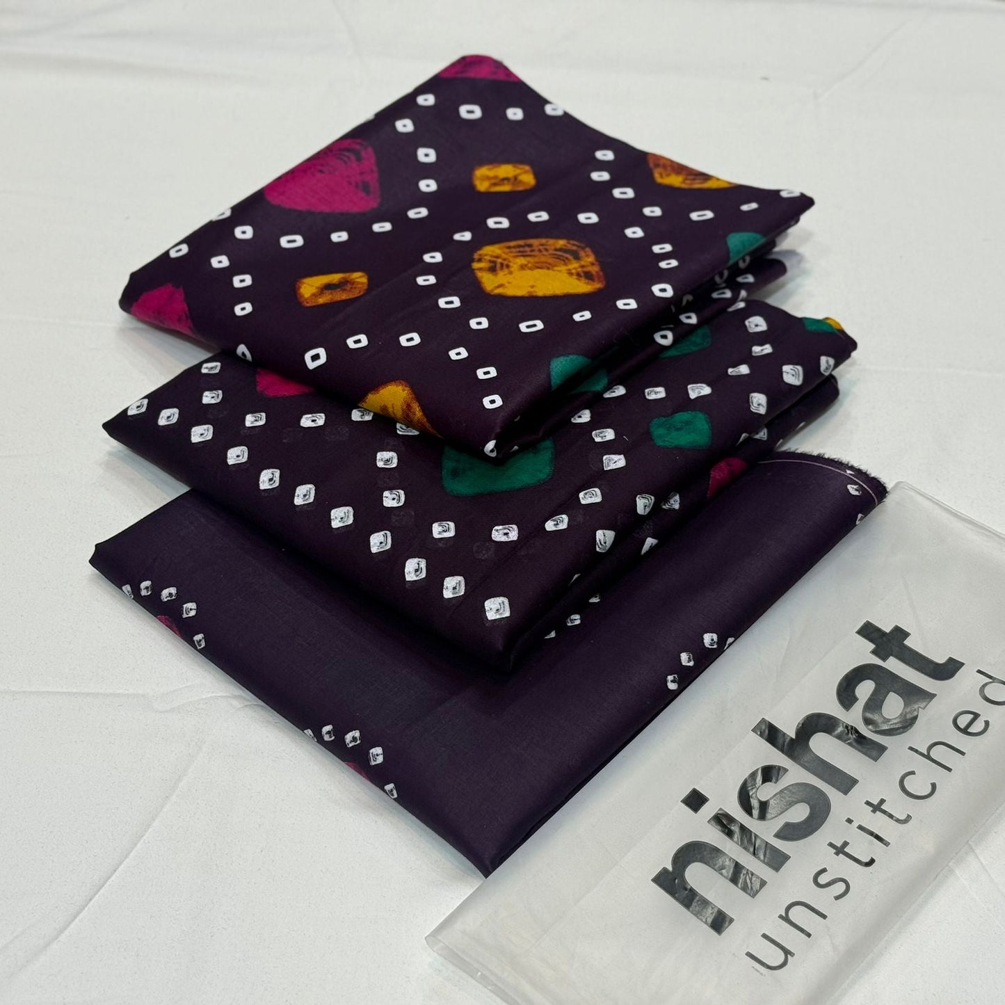 Nishat Printed Unstitched Lawn 3Piece D-022