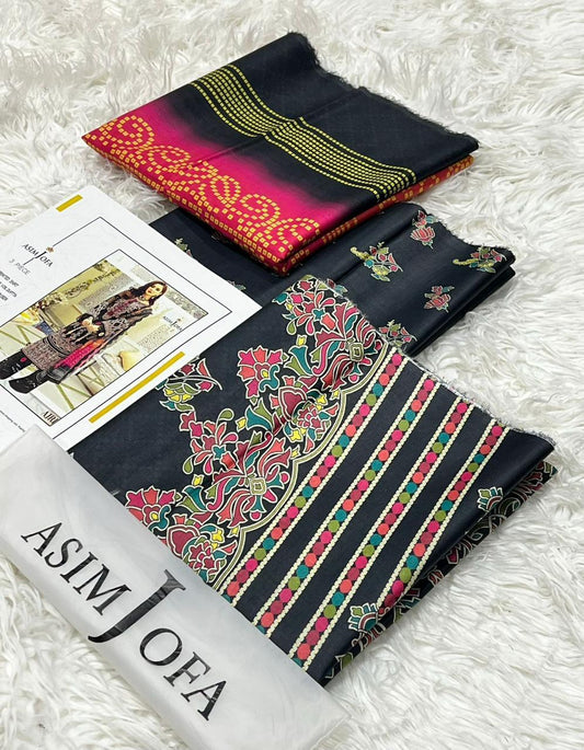 Asim Jofa Lawn Printed 3Piece D-001