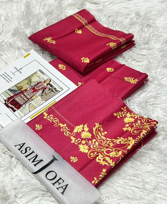 Asim Jofa Lawn Printed 3Piece D-005