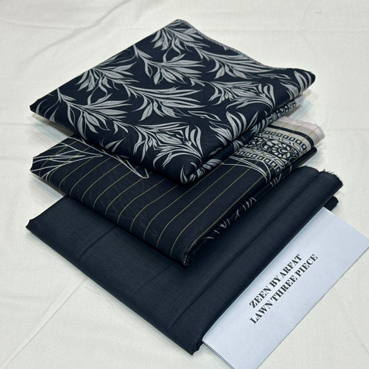 Zeen Printed Lawn Unstitched 3Piece D-111