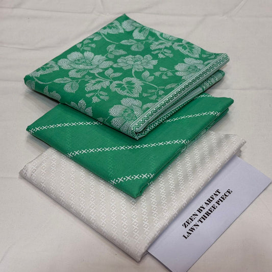 Zeen Printed Lawn Unstitched 3Piece D-135