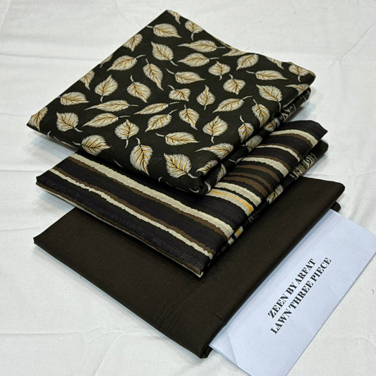 Zeen Printed Lawn Unstitched 3Piece D-141