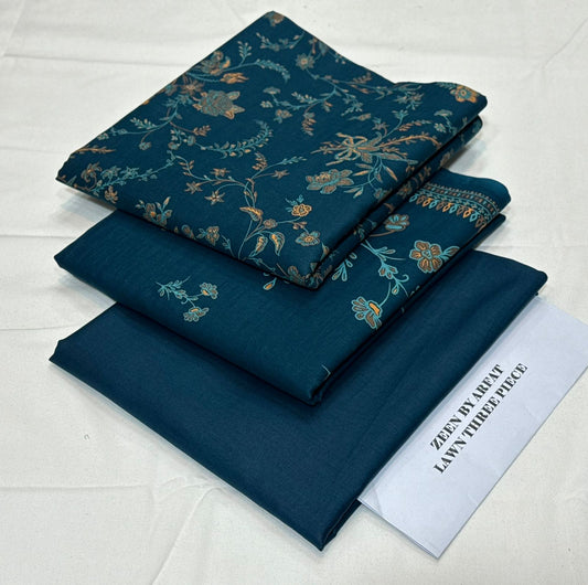 Zeen Printed Lawn Unstitched 3Piece D-143