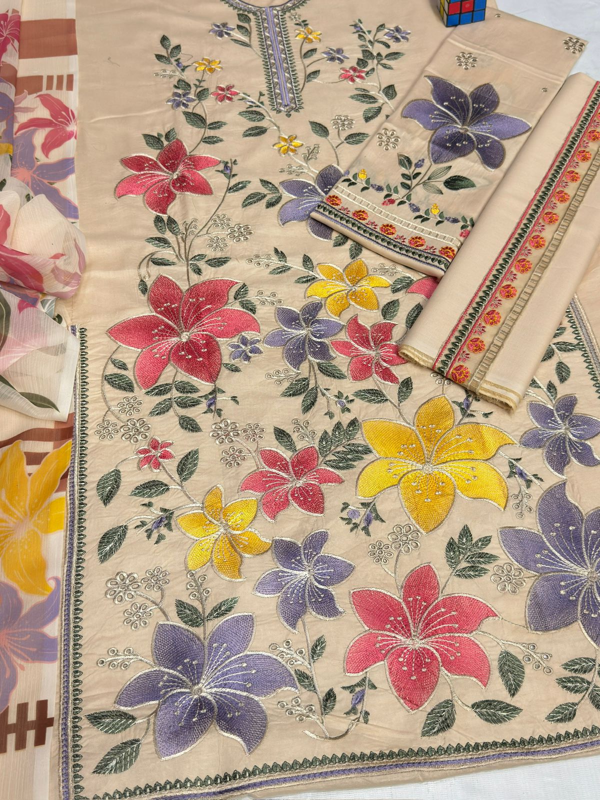 Aneels Embroidered 3pc