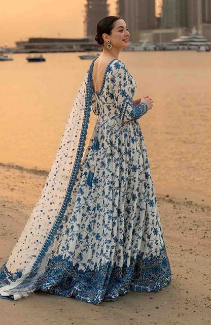 FAIZA SAQLAIN Lawn Embroidered 3Piece