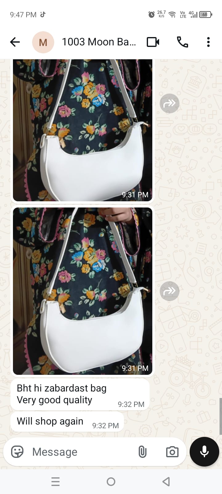 Combo Deal Trendy Moon Bag for women
