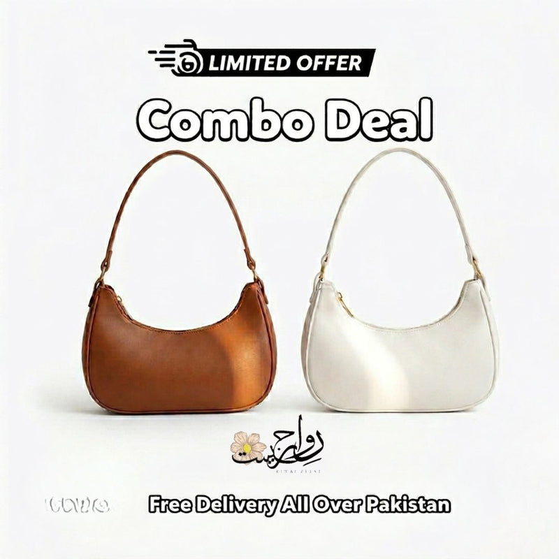 Combo Deal Trendy Moon Bag for women