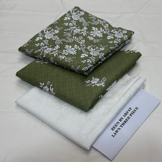 Zeen lawn 3piece