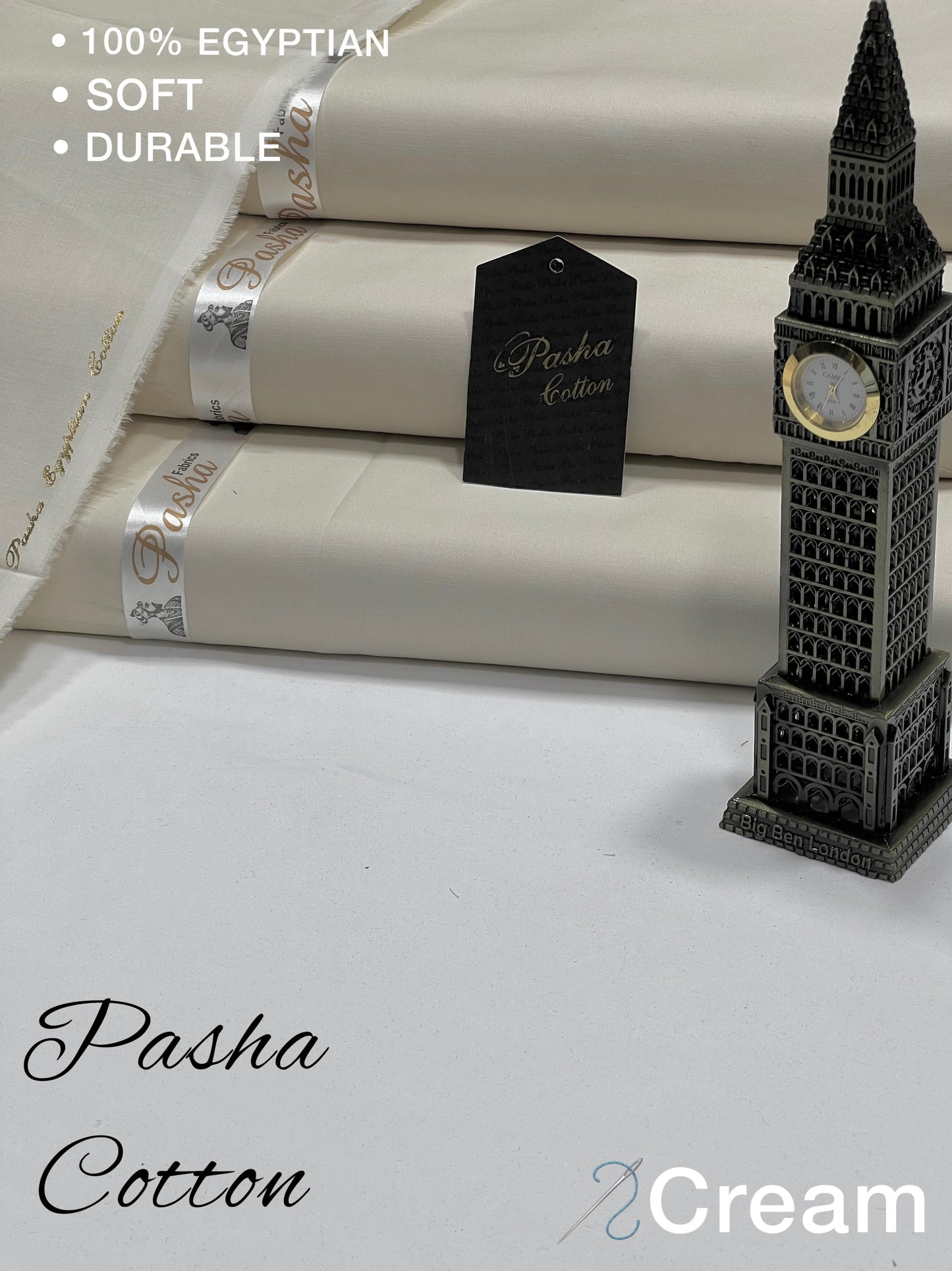 Pasha soft cotton (Cream