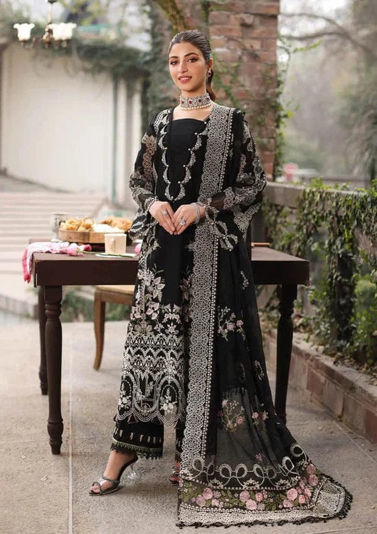 ELAF Embroidered 3piece D001