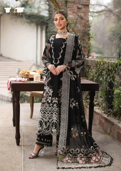 ELAF Embroidered 3piece D001