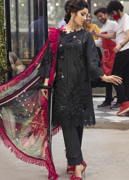 Mushq embroidered 3piece